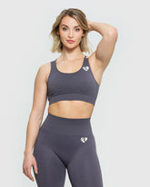 حمالة صدر رياضية Power Seamless | فحمي